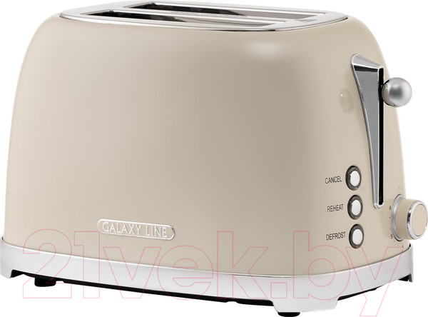 Изображение товара Тостер Galaxy Line GL 2918 (крем-брюле)