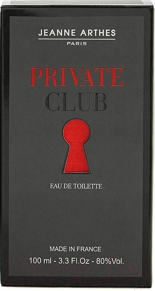 Изображение товара Туалетная вода Jeanne Arthes Private Club (100мл)