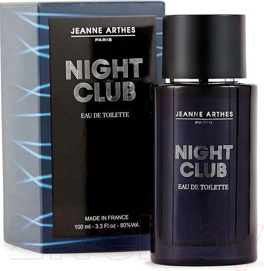 Изображение товара Туалетная вода Jeanne Arthes Night Club (100мл)
