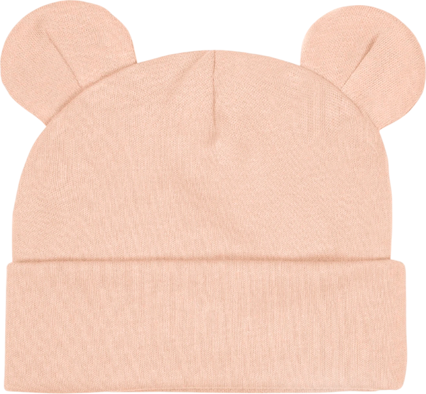 Изображение товара Шапочка для малышей Amarobaby Nature Essence Bear / AB-OD22-NE16Be/03-40 (бежевый)