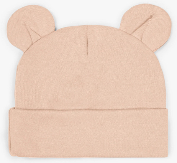 Изображение товара Шапочка для малышей Amarobaby Nature Essence Bear / AB-OD22-NE16Be/03-44 (бежевый)