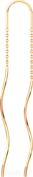Изображение товара Серьги из розового золота ZORKA 390067.14K.R