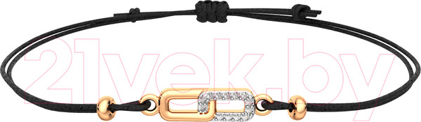 Изображение товара Браслет из розового золота ZORKA 670032.14K.R.ZZ.01 (18см, с фианитами)