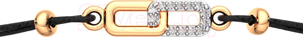 Изображение товара Браслет из розового золота ZORKA 670032.14K.R.ZZ.01 (18см, с фианитами)
