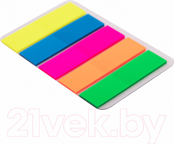 Изображение товара Стикеры канцелярские Brauberg Неоновые / 112442 (5цв)