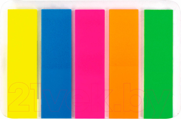 Изображение товара Стикеры канцелярские Brauberg Неоновые / 112442 (5цв)