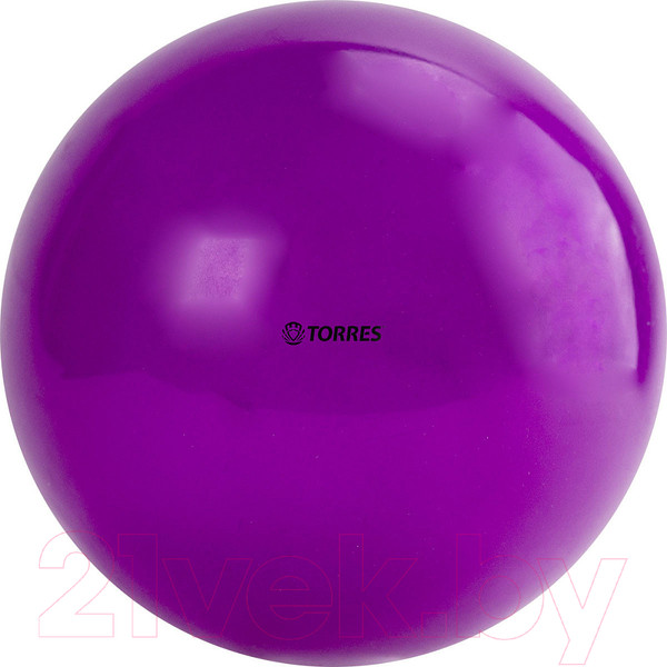 Изображение товара Мяч для художественной гимнастики Torres AG-15-05 (фиолетовый)