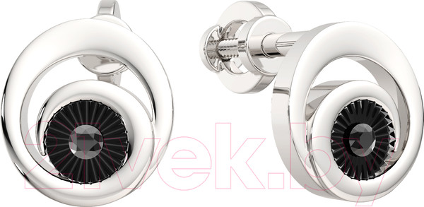 Изображение товара Серьги из белого золота ZORKA 3D0064.14K.W (с бриллиантом)