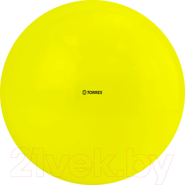 Изображение товара Мяч для художественной гимнастики Torres AG-15-06 (желтый)