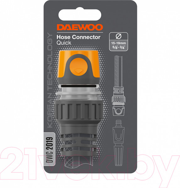 Изображение товара Соединитель для шланга Daewoo Power DWC 2019