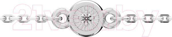 Изображение товара Браслет из белого золота ZORKA 6D0005.14K.W (18см, с бриллиантом)