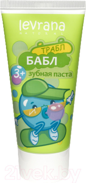 Изображение товара Зубная паста Levrana Детская со вкусом бабл гам 3+ (50мл)