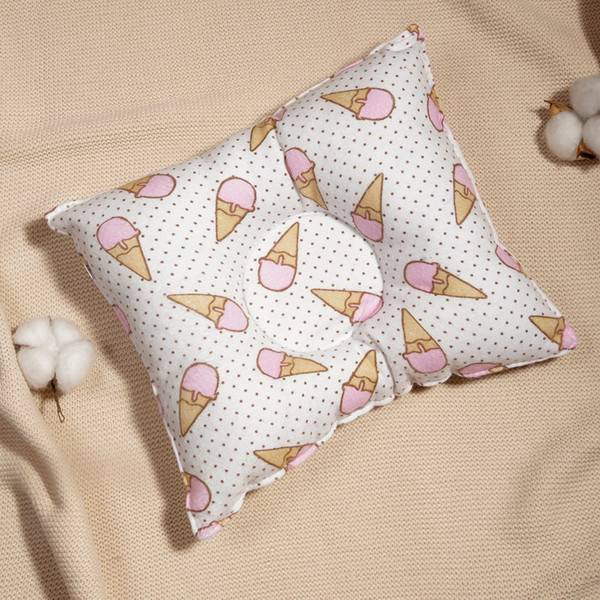 Изображение товара Подушка для малышей Bambola Фланель Мороженки 25x20 / 182