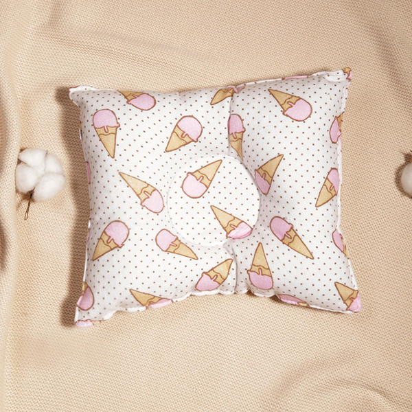 Изображение товара Подушка для малышей Bambola Фланель Мороженки 25x20 / 182