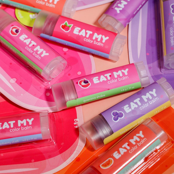 Изображение товара Бальзам для губ Eat My Вишнево-малиновый слаш Оттеночный
