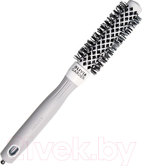Изображение товара Расческа Olivia Garden Термобрашинг Expert Blowout Shine White&Grey (20мм)