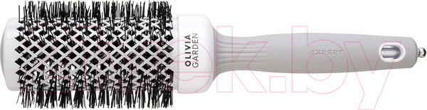 Изображение товара Расческа Olivia Garden Термобрашинг Expert Blowout Shine White&Grey (45мм)