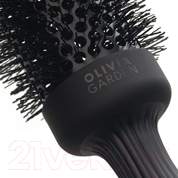 Изображение товара Расческа Olivia Garden Термобрашинг Expert Blowout Speed XL Wavy Bristles Black Label (45мм)