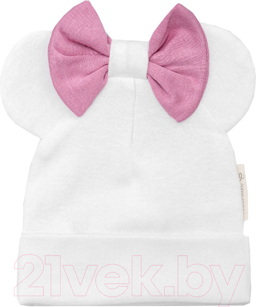 Изображение товара Шапочка для малышей Amarobaby Nature Essence Mini / AB-OD22-NE16Mi/33-44 (молочный)