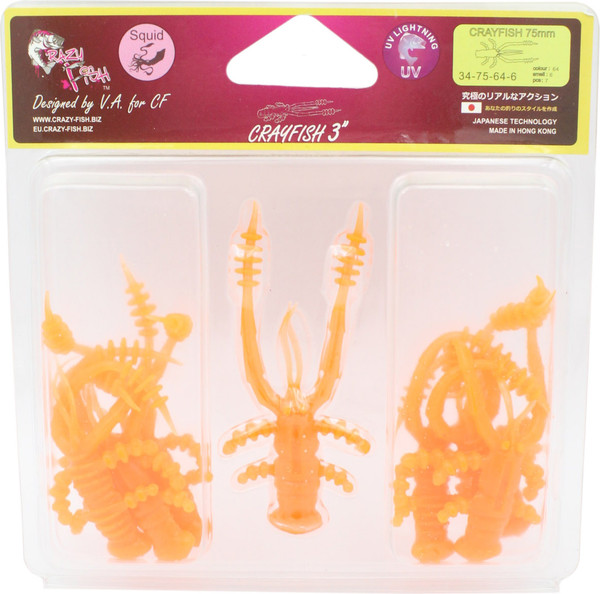 Изображение товара Мягкая приманка Crazy Fish Crayfish 3 / 34-75-64-6