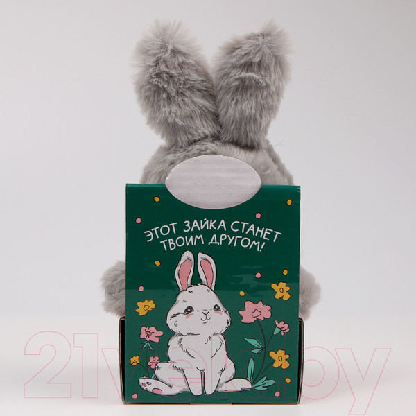 Изображение товара Мягкая игрушка Milo Toys Зайчик / 10084022 (серый)