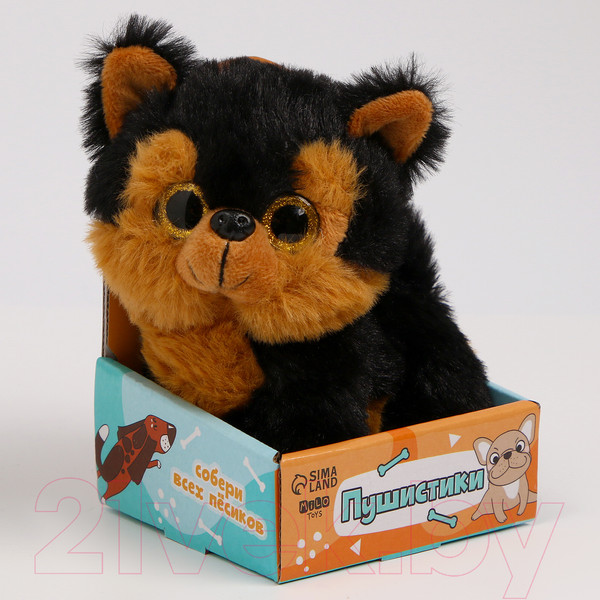 Изображение товара Мягкая игрушка Milo Toys Собачка / 10084021 (черный)