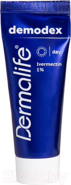 Изображение товара Набор косметики для лица Dermalife Demodex Гель дневной+Крем ночной (75мл+75мл)