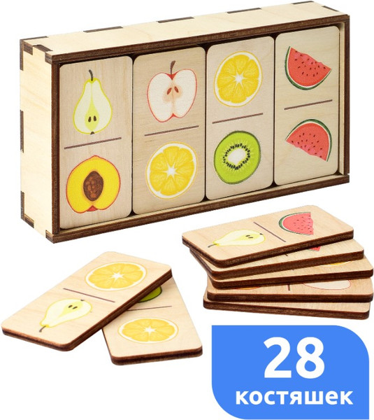 Изображение товара Развивающая игра Leader Toys Фрукты / 17131