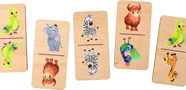Изображение товара Развивающая игра Leader Toys Дикие животные / 17142
