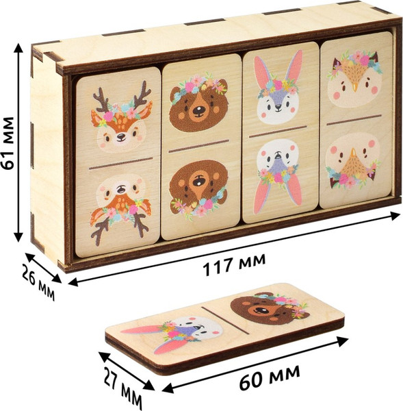 Изображение товара Развивающая игра Leader Toys Животные / 17164