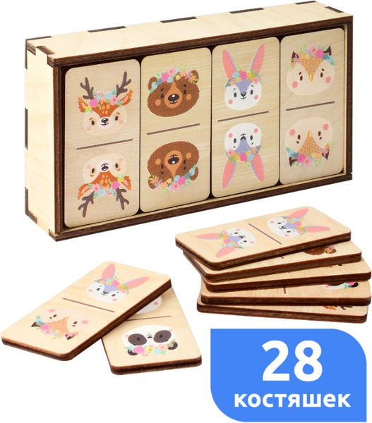 Изображение товара Развивающая игра Leader Toys Животные / 17164