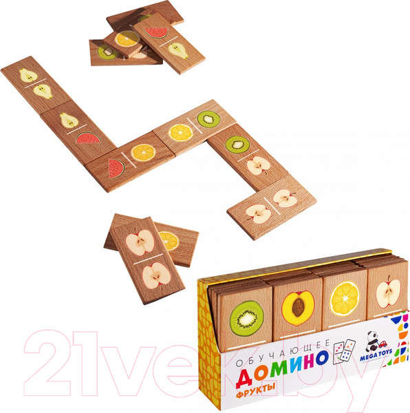 Изображение товара Развивающая игра Leader Toys Фрукты / 17031