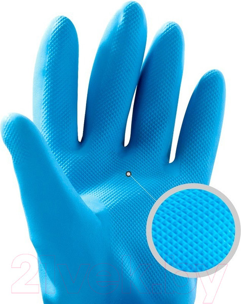 Изображение товара Перчатки защитные Jeta Safety К80 Щ50 / JNE711-09-L (р.9/L, желтый/голубой)