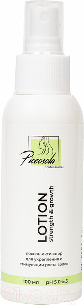 Изображение товара Лосьон для волос Piccosola Professional Strength & Growth Активатор для укрепления (100мл)