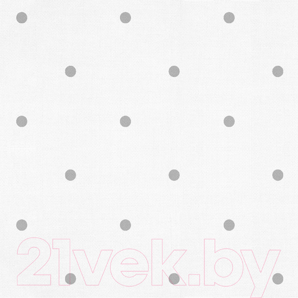 Изображение товара Простыня для малышей Облачко Поплин на резинке 60x120 White dots рез 60/120 8420/3