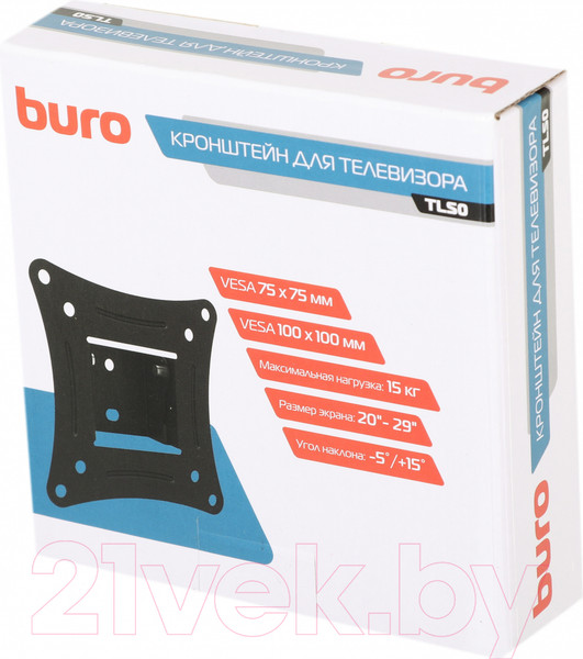 Изображение товара Кронштейн для телевизора Buro TLS0 (черный)