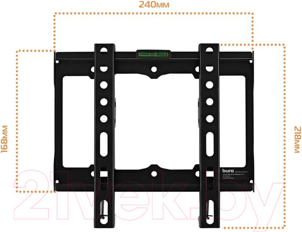 Изображение товара Кронштейн для телевизора Buro FX1S (черный)