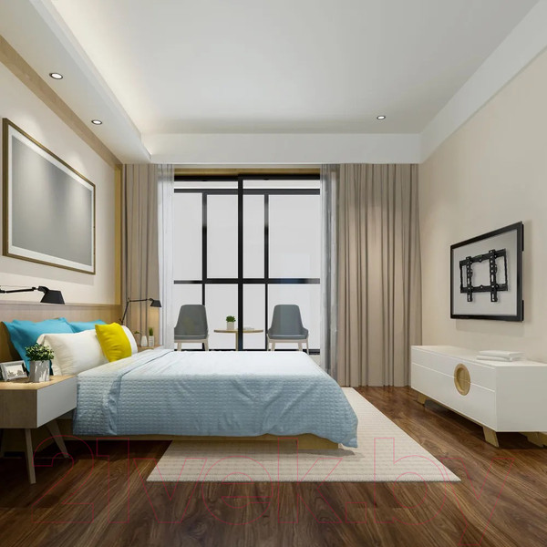 Изображение товара Кронштейн для телевизора Buro FX1S (черный)