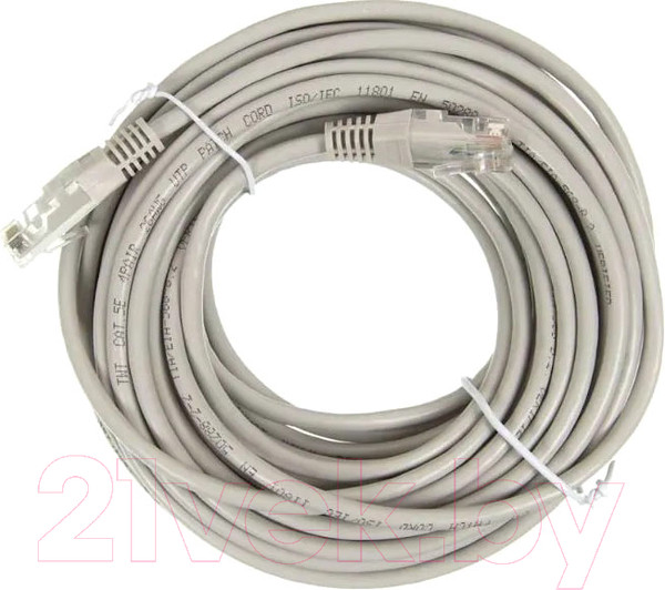 Изображение товара Кабель Lanmaster TWT-45-45-10-GY (10м, серый)