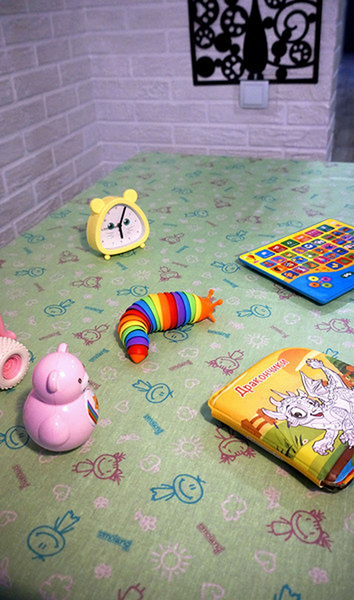 Изображение товара Скатерть Stolima Горница 708 Непоседа (160x140)