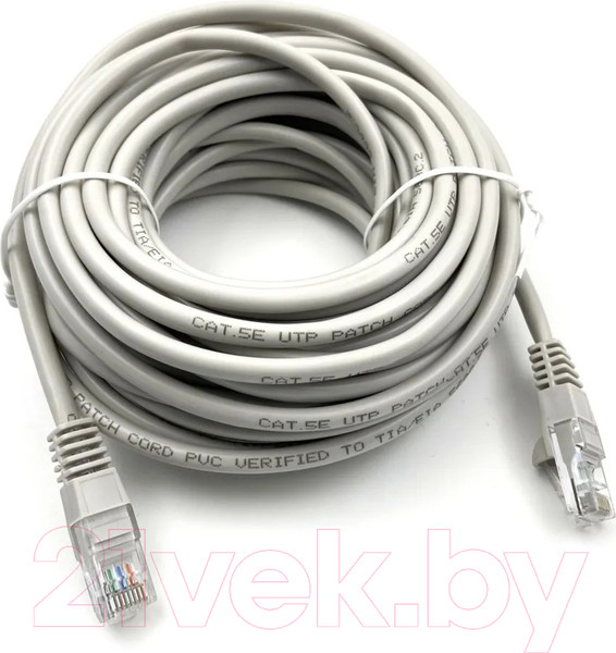 Изображение товара Кабель Buro UTP-5E-10M-G (10м, серый)