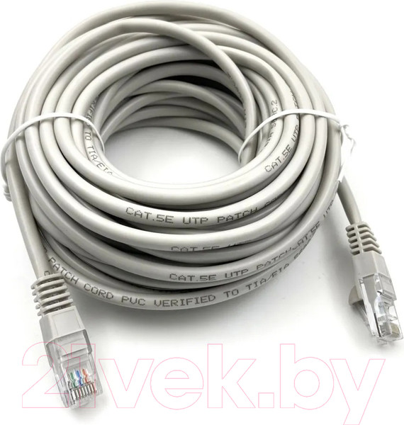 Изображение товара Кабель Buro UTP-5E-10M-G (10м, серый)