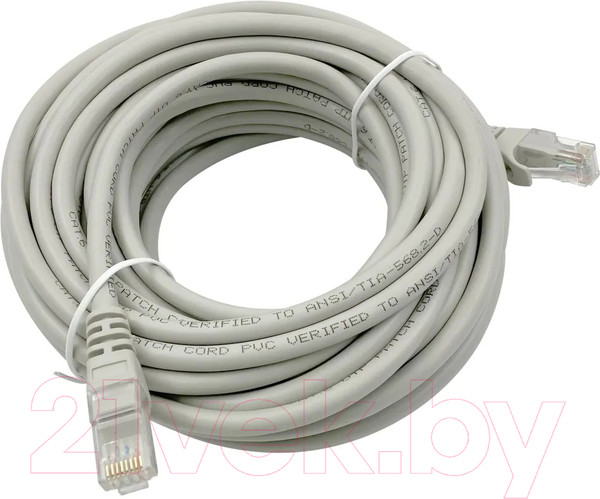 Изображение товара Кабель Buro UTP-6-10M-G (10м, серый)