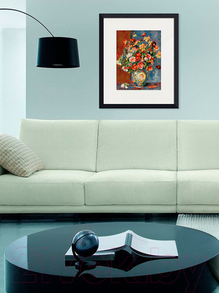 Изображение товара Картина по номерам БЕЛОСНЕЖКА Ренуар. Букет в античной вазе / 1150-AS