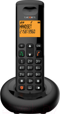 Изображение товара Беспроводной телефон Texet TX-D4905A (черный)