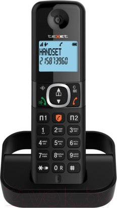 Изображение товара Беспроводной телефон Texet TX-D5605A (черный)