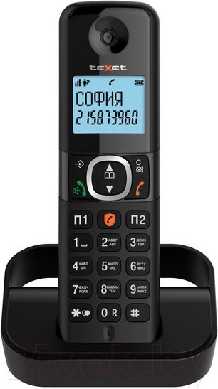 Изображение товара Беспроводной телефон Texet TX-D5605A (черный)