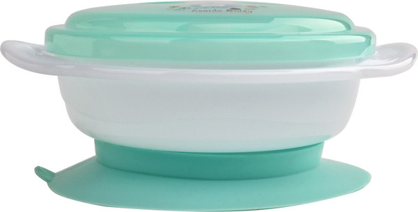 Изображение товара Тарелка для кормления Pituso На присоске с крышкой / KD88662 (мятный)