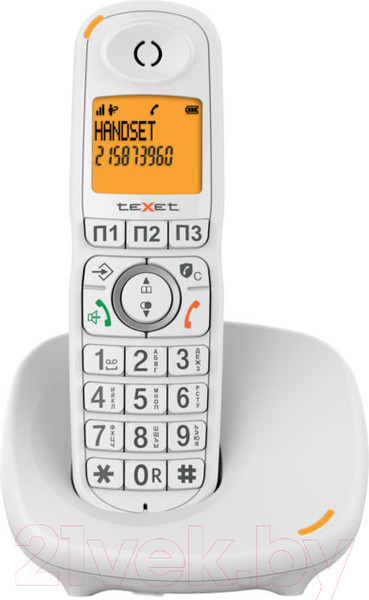 Изображение товара Беспроводной телефон Texet TX-D8905A (белый)