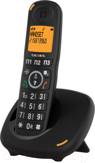Изображение товара Беспроводной телефон Texet TX-D8905A (черный)